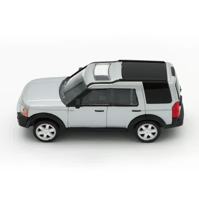 Land Rover Discovery 3 - Silver - Rastar - 11 cm