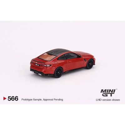 BMW M4 Competition - Toronto Red - 566 - Mini GT - 1:64