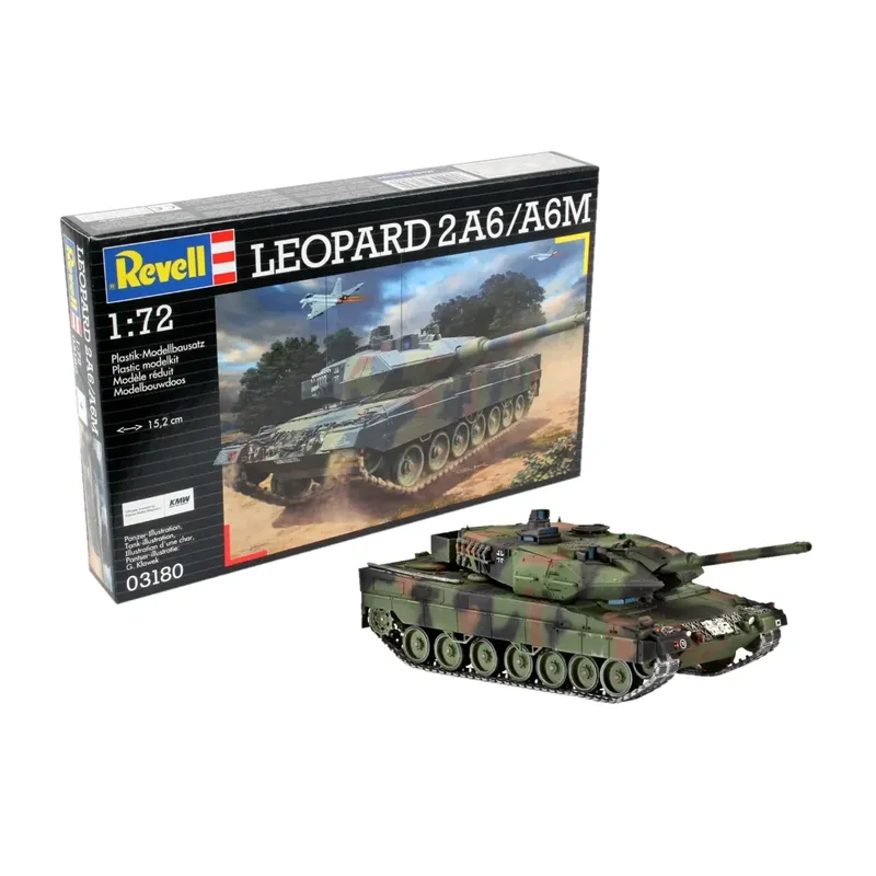 Leopard 2 A6/A6M - Byggmodell - 03180 - Revell - 1:72