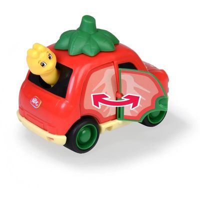 Jordgubbe - Leksaksbil från 1 år - Fruit Friends - ABC