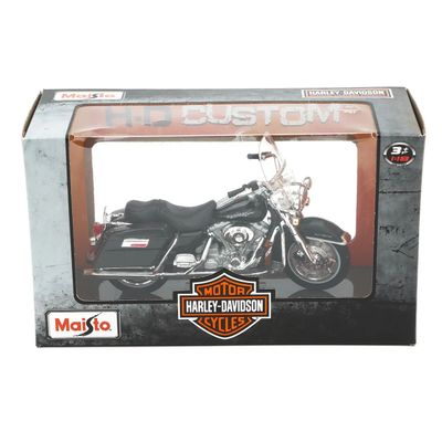 1999 FLHR Road King - Harley - Svart - Maisto - 1:18