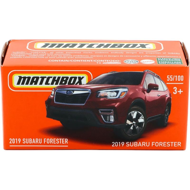 2019 Subaru Forester - Röd - Power Grab - Matchbox