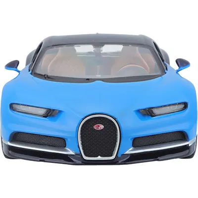 Bugatti Chiron - Blå - Maisto - 1:24