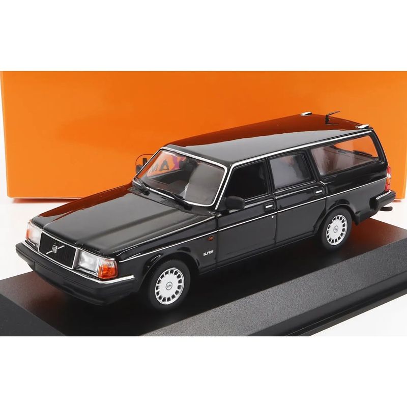 Volvo 240 GL Break - 1986 - Svart - Minichamps - 1:43