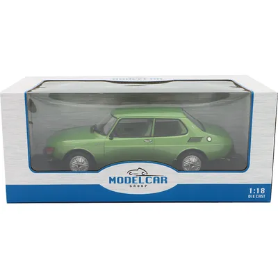 Saab 99 Turbo - Grön metallic - 1977 - Modelcar Group - 1:18