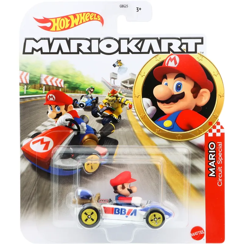 Mario - Circuit Special - Mario Kart - Hot Wheels