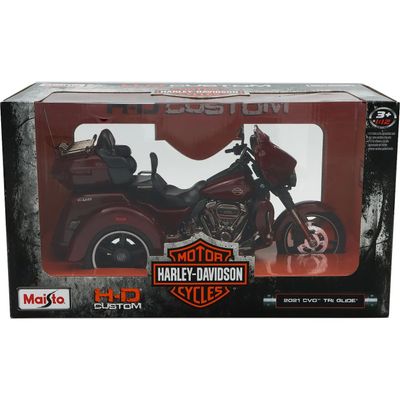 2021 CVO Tri Glide - Harley-Davidson - Röd - Maisto - 1:12