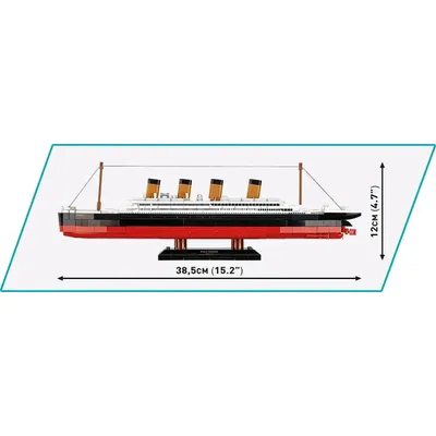 R.M.S. Titanic - Byggklossar - 1680 - COBI - 1:700