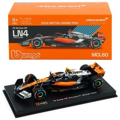 McLaren - MCL60 - British GP - Lando Norris - Bburago - 1:43