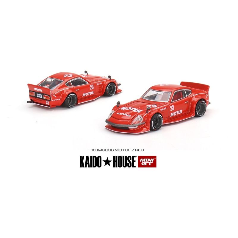 Datsun Fairlady Z MOTUL V2 - KAIDO - 036 - Mini GT - 1:64