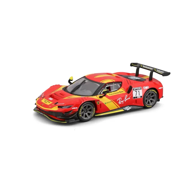 Ferrari 296 GT3 - 2022 - Röd - Racing - Bburago - 1:43