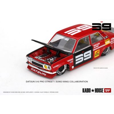 Datsun 510 Pro Street SK510 - 003 - KAIDO - Mini GT - 1:64