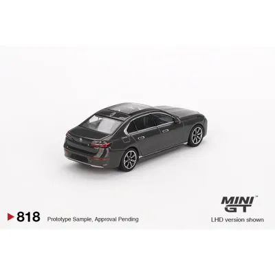BMW i7 xDrive60 - Dravit Grey - 818 - Mini GT