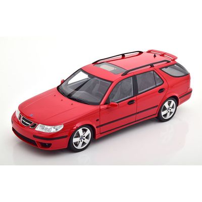 Saab 9-5 Sportcombi Aero - Röd - DNA Collectibles