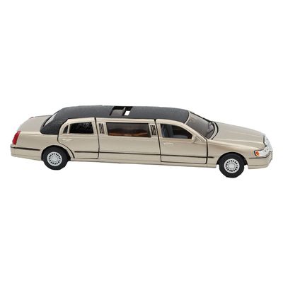 Kinsmart Lincoln Limousine 1:38 - Guld
