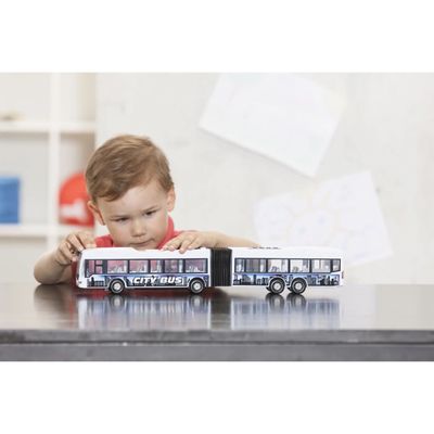 City Express Bus - Vit - Dickie Toys