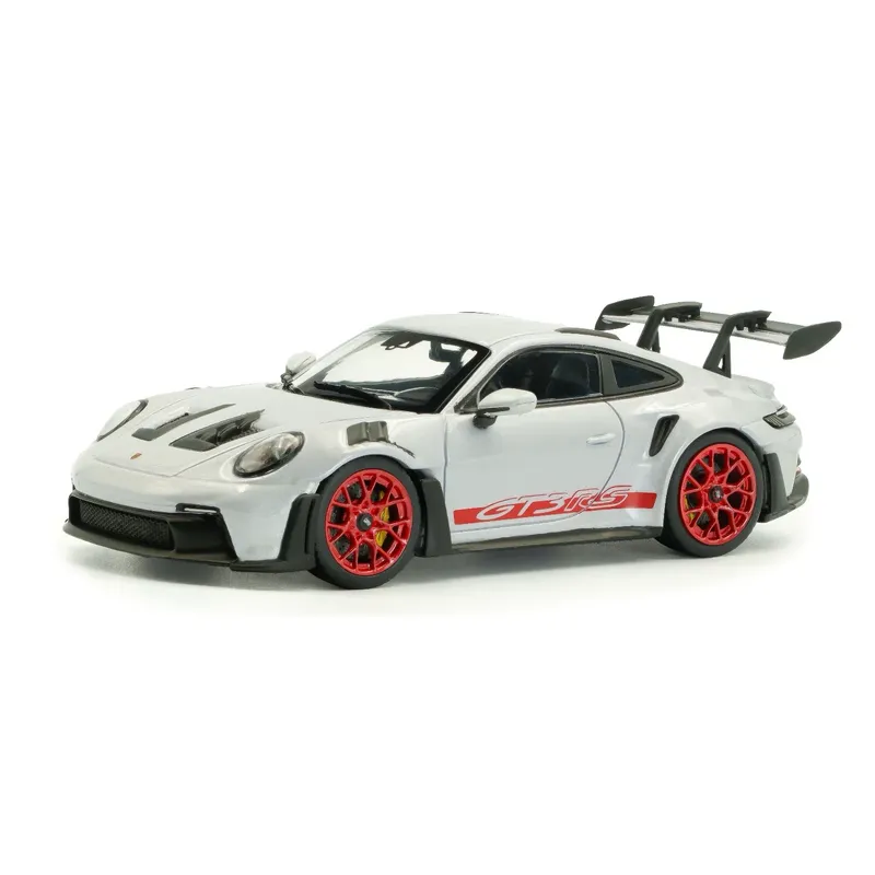 Porsche 911 (993) GT3 RS - 2023 - Ljusgrå / Röd - Solido - 1:43