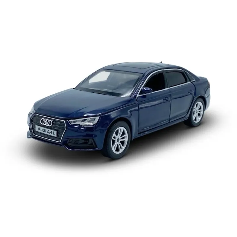 Audi A4L 45 TFSI - Blå - Ljud & Ljus - Tayumo - 1:32