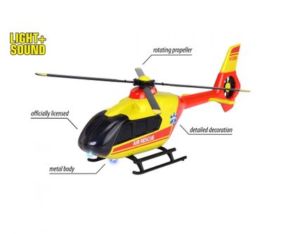 Airbus H135 Rescue Helicopter - Majorette Grand Series