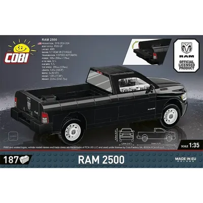 RAM 2500 - Svart - 24610 - COBI - 1:35