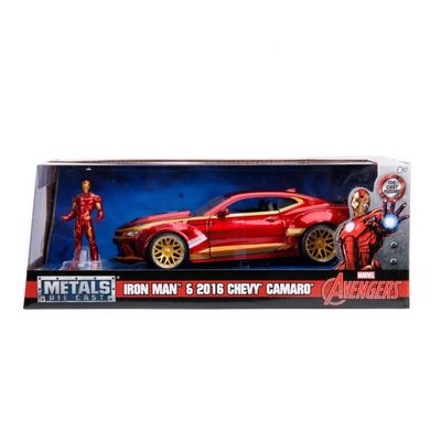 Iron Man & 2016 Chevy Camaro - Avengers - Jada Toys - 1:24