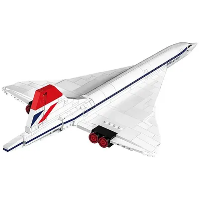 Concorde G-BBDG - British Airways - Byggklossar - 1917 - COBI - 1:95