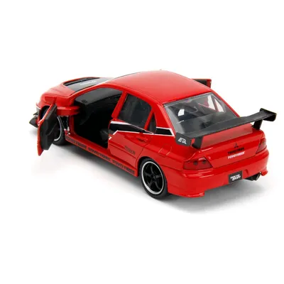Mitsubishi Lancer Evolution IX - Rød - Fast & Furious - Jada