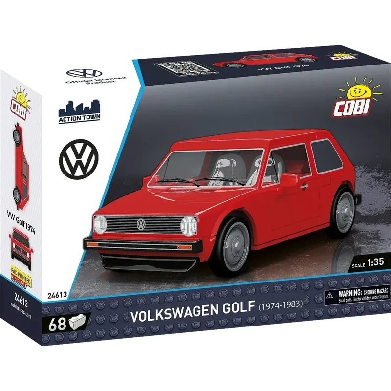 Volkswagen Golf - Röd - 24613 - COBI - 1:35