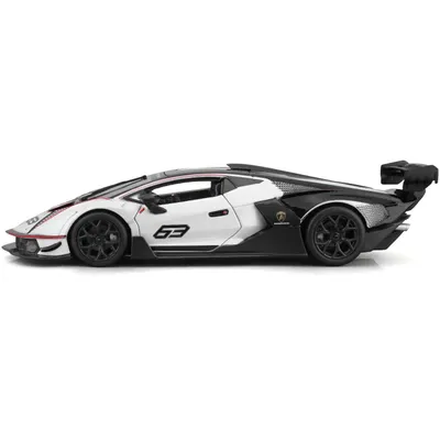 Lamborghini Essenza SCV12 - Vit / Svart - Bburago - 1:24