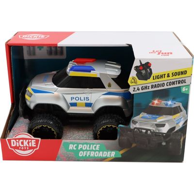 Radiostyrd offroad polisbil - Dickie Toys