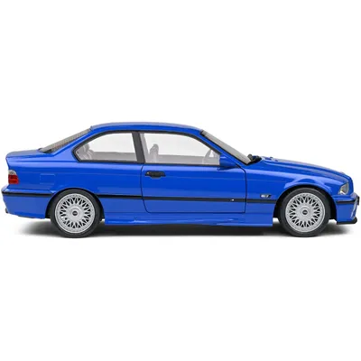 BMW E36 M3 Coupé - Blå - 1996 - Solido - 1:18