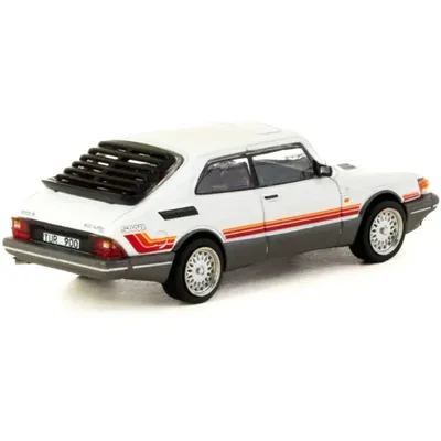 Saab 900 Turbo - Vit - GLOBAL64 - Tarmac Works