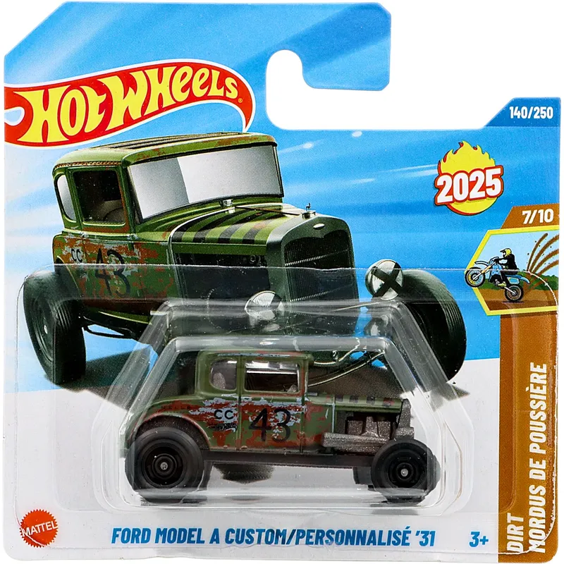 Ford Model A Custom - Grön - Dirt - Hot Wheels