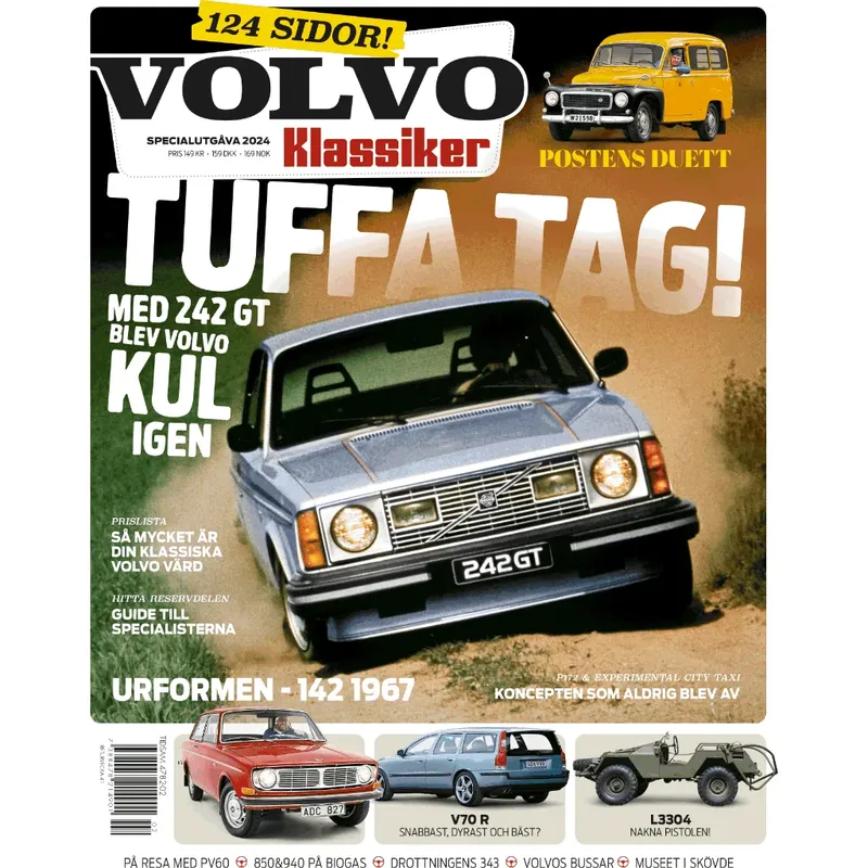 Klassiker Volvo Special 2024 - Tidning - 124 sidor