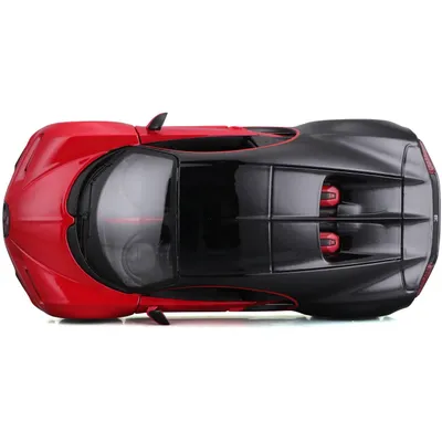 Bugatti Chiron Sport - Röd / Svart - Maisto - 1:24