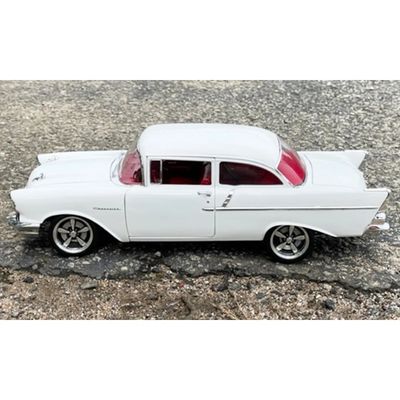 1957 Chevrolet Bel Air 150 Restomod - Vit - ACME - 1:18