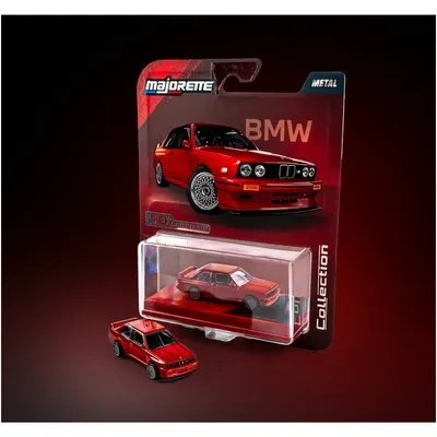 1986 BMW M3 - Röd - Collection Series - Majorette - 1:64