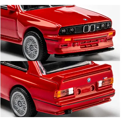 1986 BMW M3 - Röd - Collection Series - Majorette - 1:64