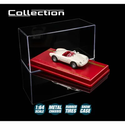 1955 Porsche 550 Spyder - Hvid - Collection Series - Majorette - 1:64