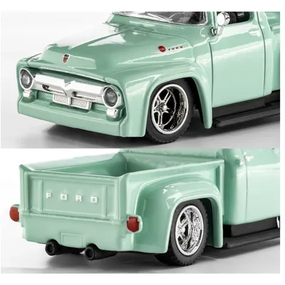 1956 Ford F-100 - Grön - Collection Series - Majorette - 1:64