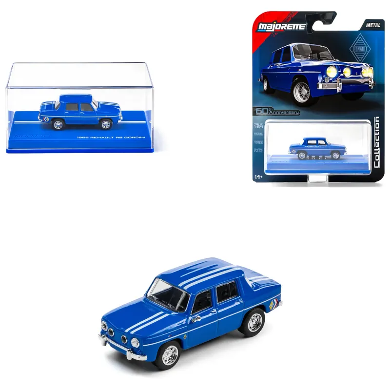 1966 Renault R8 Gordini - Blå - Collection Series - Majorette - 1:64
