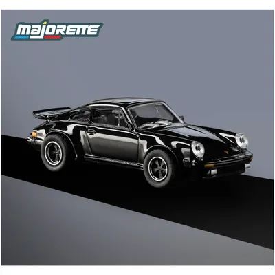 1975 Porsche 930 Turbo - Svart - Collection Series - Majorette - 1:64