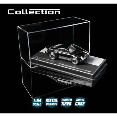 1975 Porsche 930 Turbo - Svart - Collection Series - Majorette - 1:64