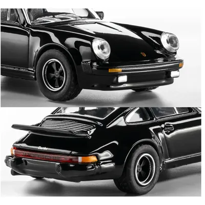 1975 Porsche 930 Turbo - Svart - Collection Series - Majorette - 1:64