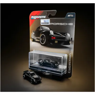 1975 Porsche 930 Turbo - Svart - Collection Series - Majorette - 1:64