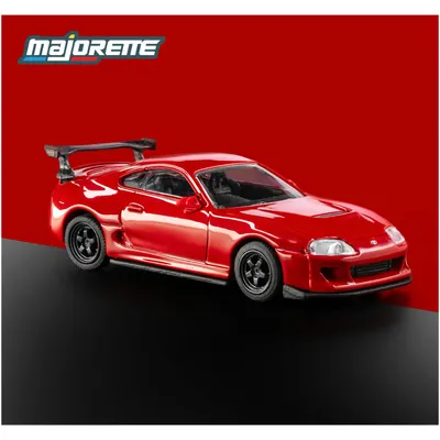 1995 Toyota Supra - Röd - Collection Series - Majorette - 1:64