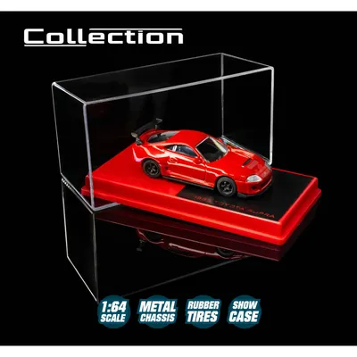 1995 Toyota Supra - Röd - Collection Series - Majorette - 1:64