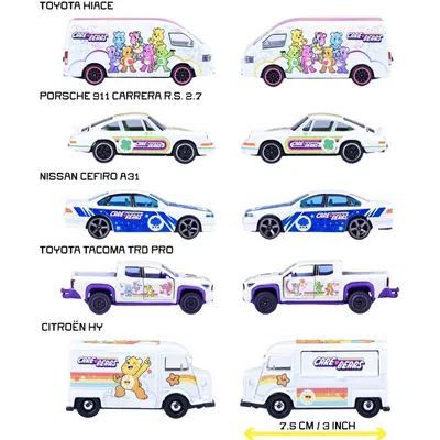 Krambjörnarna - Care Bears - Leksaksbilar - Majorette