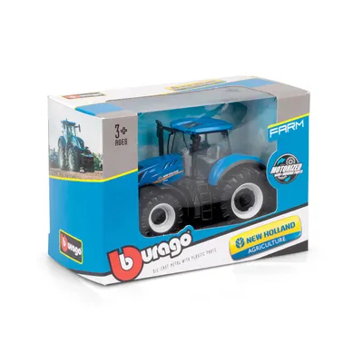 Traktor - New Holland T7.315 - Bburago - 10 cm