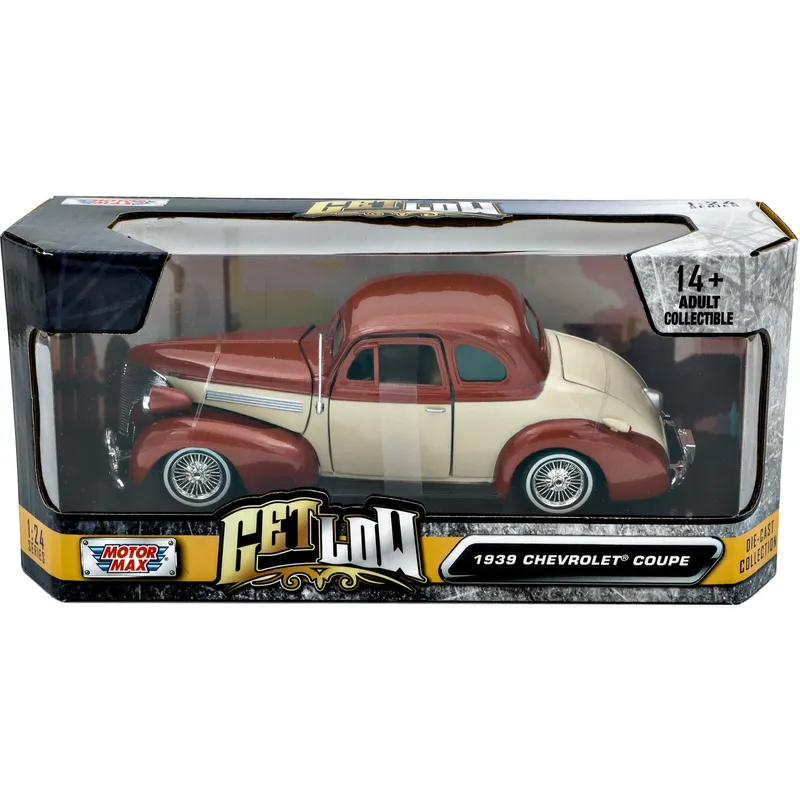 1939 Chevrolet Coupe - Koppar - Motormax - 1:24